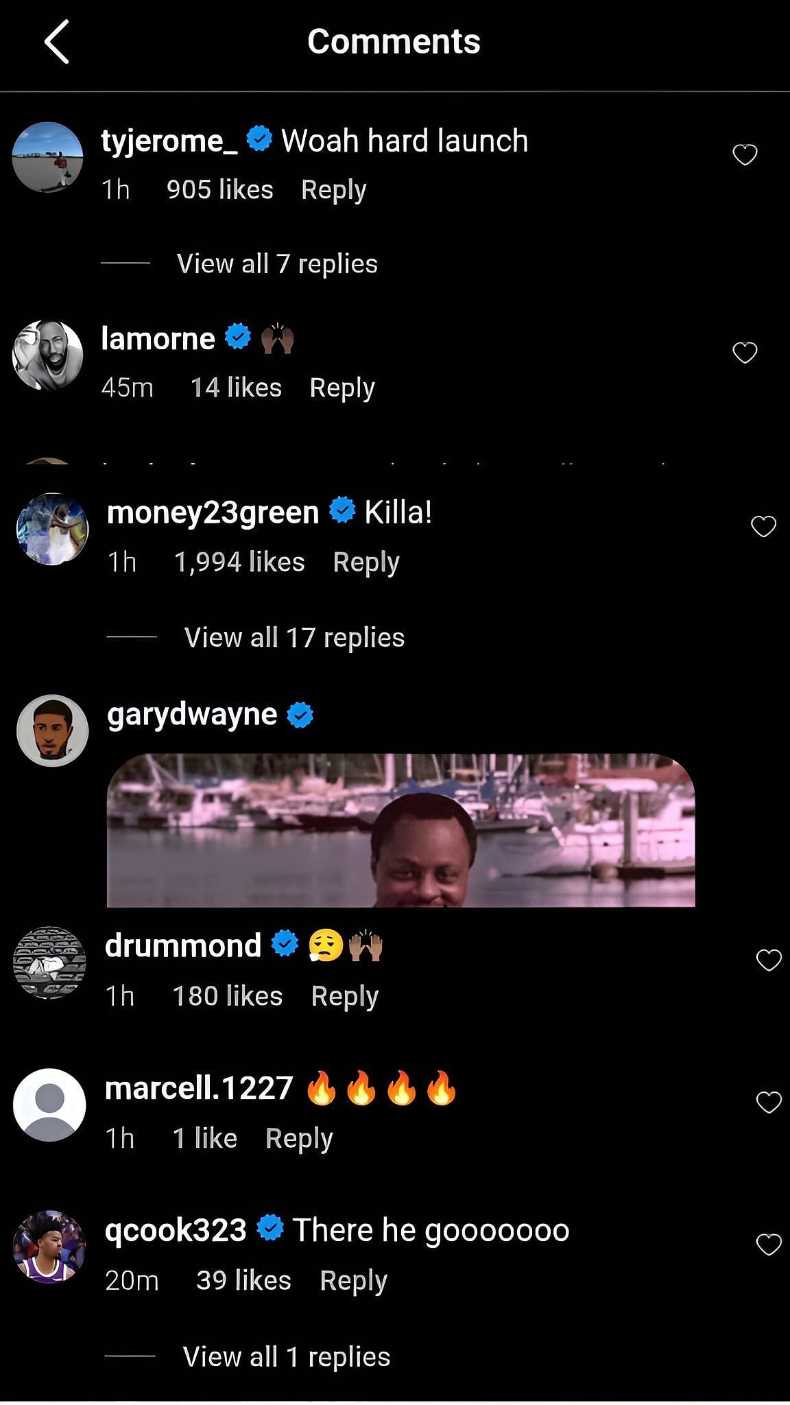 Comments on the post